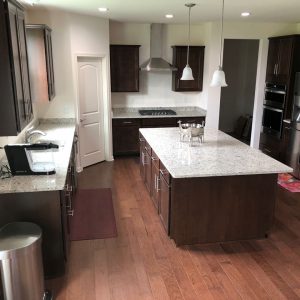 Dallas White Granite Kitchen overview