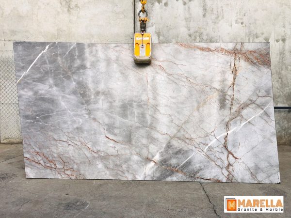 Grey and Gold Marble
