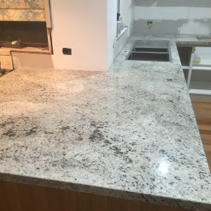 Bianco Romano Granite Kitchen