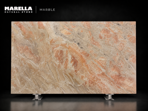 Breccia Damascata Honed BLK21734 @ 3200x1950x20mm Breccia Damascata Marble Melbourne or Pink Marble