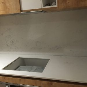 Lofty Carrara with undermount Sink