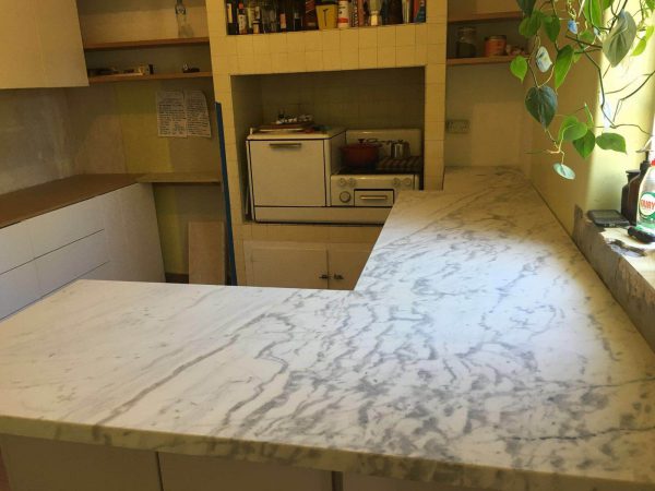 Carrara Marble Kitchen