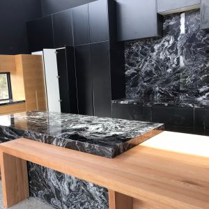 Jet Mist Granite Kitchen Overview
