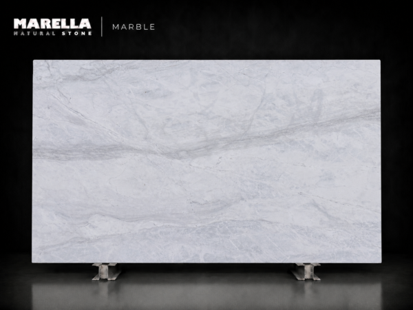Lorde White Marble Honed BLK145 @ 3200x1900x20mm Lorde White Marble in Melbourne