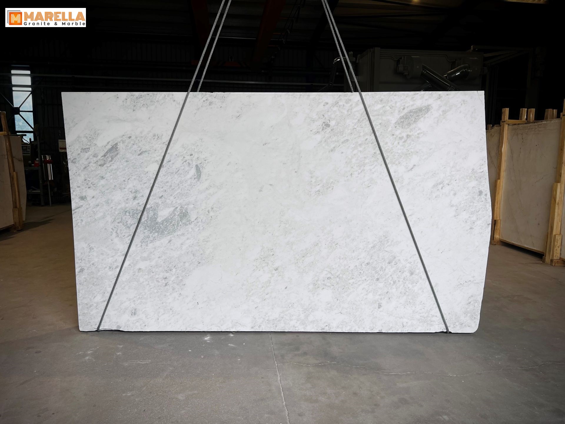 Pearl White Marble Honed @ 2900x1700x20mm
