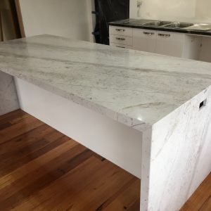 pearl-white-dolomite-island-benchtop