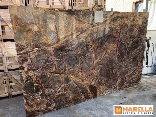 Polished Brown Marble