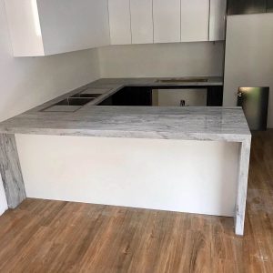 White Granite Kitchen Benchtop