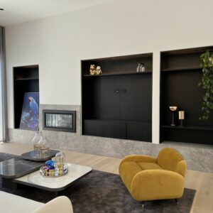 Super Grey Marble Fireplace Melbourne