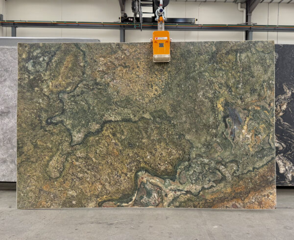 Verde Tropical Granite Honed BLK32336 @ 3020x1930x20mm Verde Tropical Granite Honed